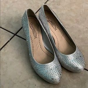 sparkly heels